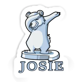 Josie Sticker Bear Image