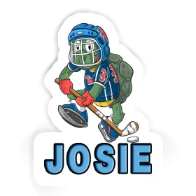 Ice-Hockey Player Sticker Josie Image