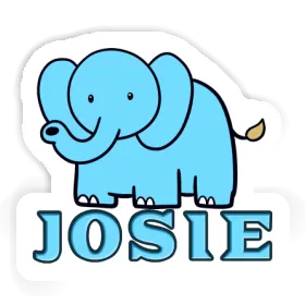 Sticker Josie Elephant Image