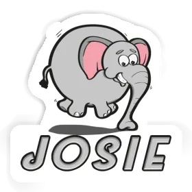 Elephant Sticker Josie Image