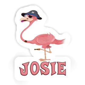 Josie Sticker Flamingo Image