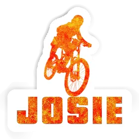 Josie Sticker Freeride Biker Image