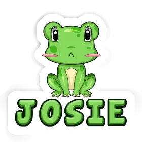 Sticker Frog Josie Image