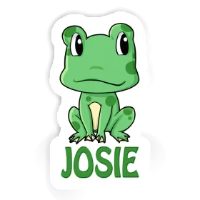 Josie Sticker Frog Image