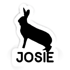 Rabbit Sticker Josie Image