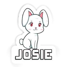 Sticker Josie Bunny Image