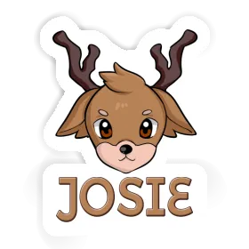 Deerhead Sticker Josie Image