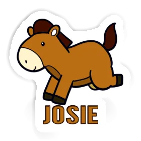 Josie Sticker Horse Image