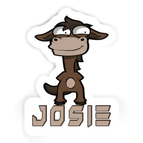 Josie Sticker Standing Horse Image