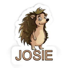 Sticker Standing Hedgehog Josie Image