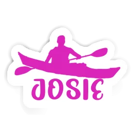 Sticker Kayaker Josie Image