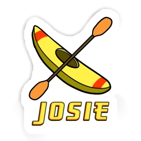 Canoe Sticker Josie Image