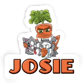 Monster Carrot Sticker Josie Image