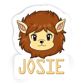 Lionhead Sticker Josie Image