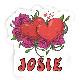 Heart Sticker Josie Image