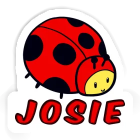 Ladybug Sticker Josie Image