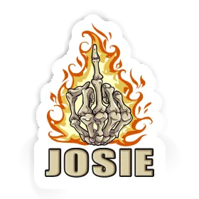 Middlefinger Sticker Josie Image