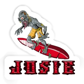 Sticker Surfer Josie Image