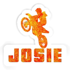 Sticker Motocross Rider Josie Image