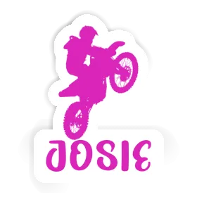 Sticker Motocross Rider Josie Image