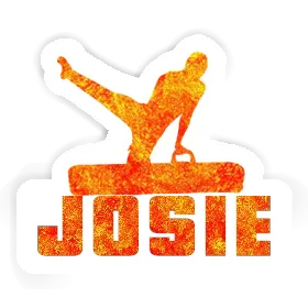 Gymnast Sticker Josie Image