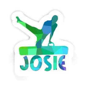 Gymnast Sticker Josie Image