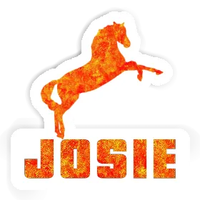 Josie Sticker Horse Image