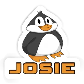 Fat Penguin Sticker Josie Image