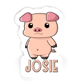 Josie Sticker Piggy Image