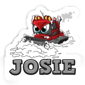 Josie Sticker Snow groomer Image