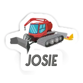 Josie Sticker Snow Groomer Image