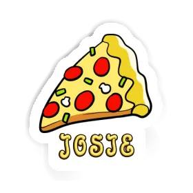 Josie Sticker Slice of Pizza Image