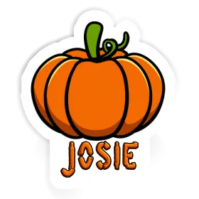 Josie Sticker Pumpkin Image