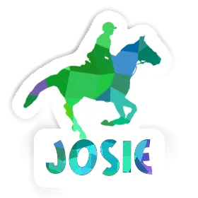 Horse Rider Sticker Josie Image