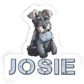 Schnauzer Sticker Josie Image