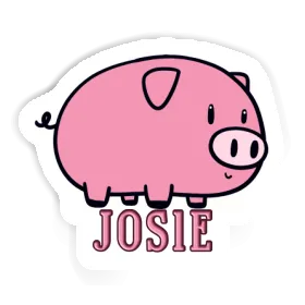 Josie Sticker Pig Image