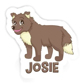 Sticker Josie Dog Image