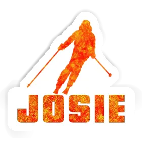 Sticker Josie Skier Image