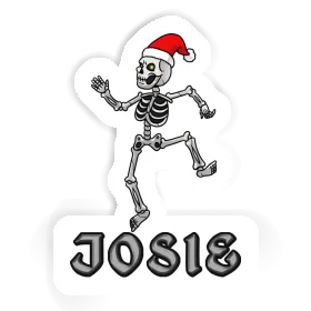 Sticker Josie Christmas Skeleton Image