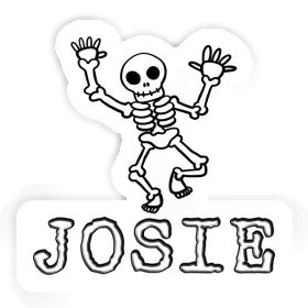 Josie Sticker Skeleton Image