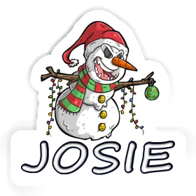 Josie Sticker Bad Snowman Image