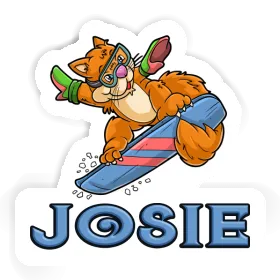 Josie Sticker Boarder Image