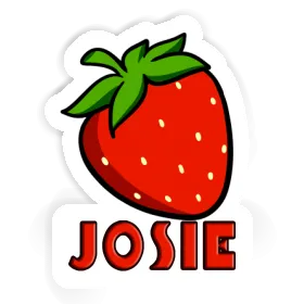 Josie Sticker Strawberry Image