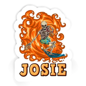 Sticker Josie Surfer Image