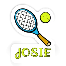 Tennis Racket Sticker Josie Image