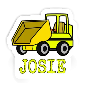 Front Tipper Sticker Josie Image