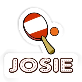 Table Tennis Racket Sticker Josie Image