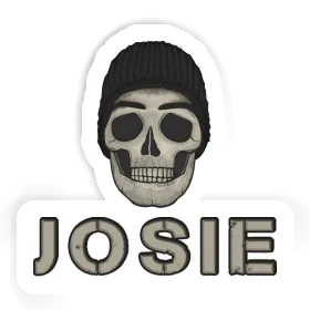 Skull Sticker Josie Image