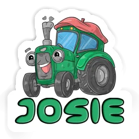 Sticker Tractor Josie Image