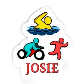 Sticker Josie Triathlete Image